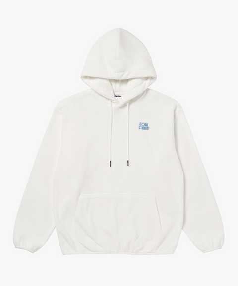 Goal Studio Women's Essential Microfleece Hoodie - Off White
