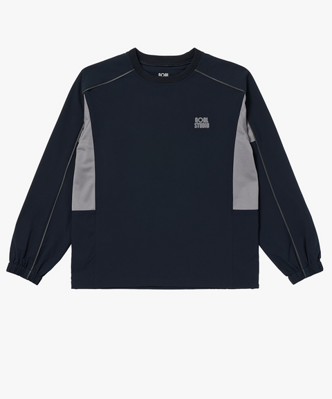 Goal Studio Women's Essential Stretch Wind Pullover - Navy