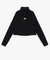 Goal Studio Women's Grid Fleece Quarter Zip-Up Tee - Black