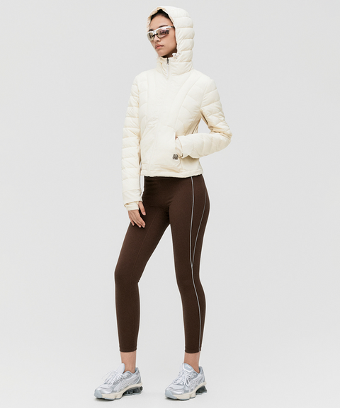 Goal Studio Women's Lightweight Padded Jacket - Cream