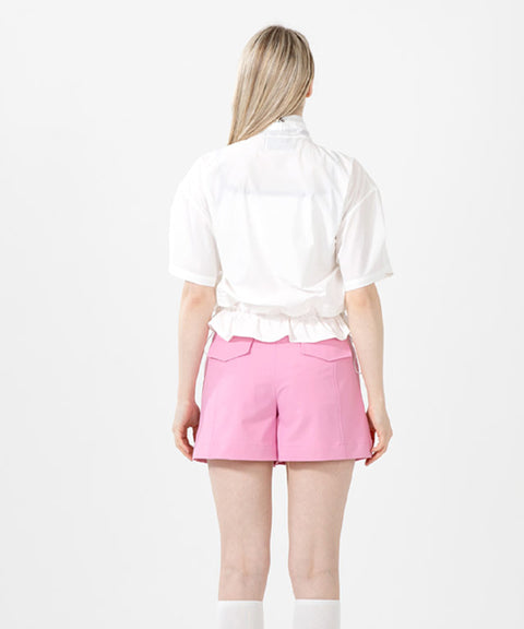 HENRY STUART Women's Culotte Cut Shorts - Pink