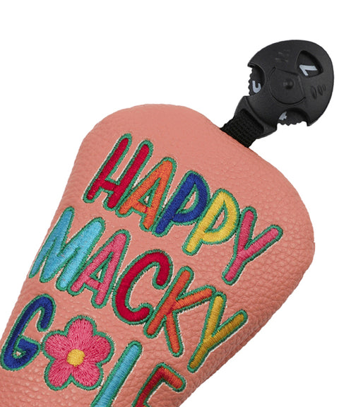 MACKY Golf: Happy Utility Cover - Coral