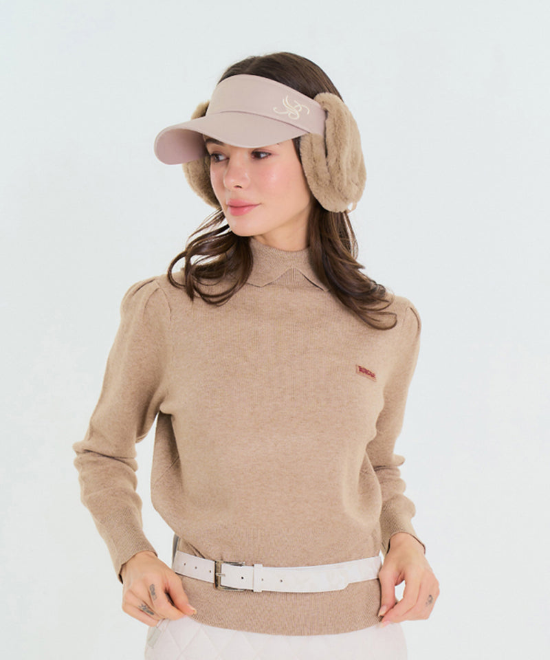 BENECIA 12 Magnetic Detachable Ear Warmer - Beige