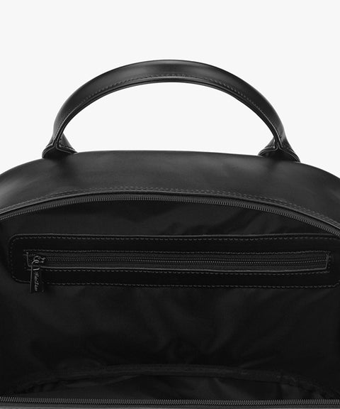 FAIRLIAR Pearl Quilted Boston Bag - Black