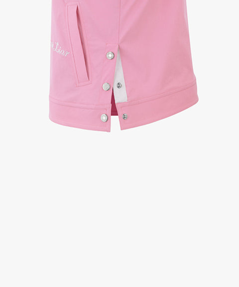 FAIRLIAR Suspender Pocket Vest - Pink