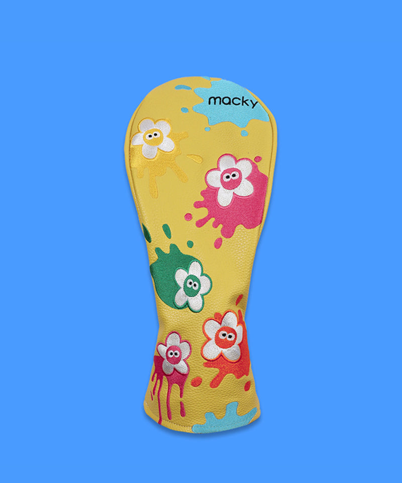 MACKY Golf: Marker Driver Cover - Mustard