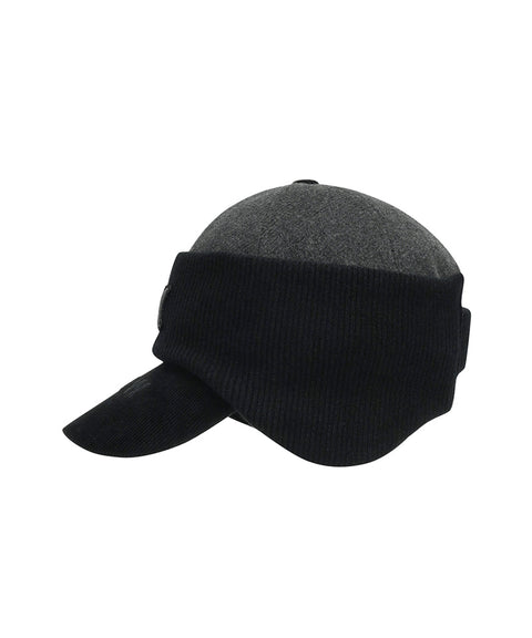 ANEW Golf Men's Knit Band Ball Cap - Black