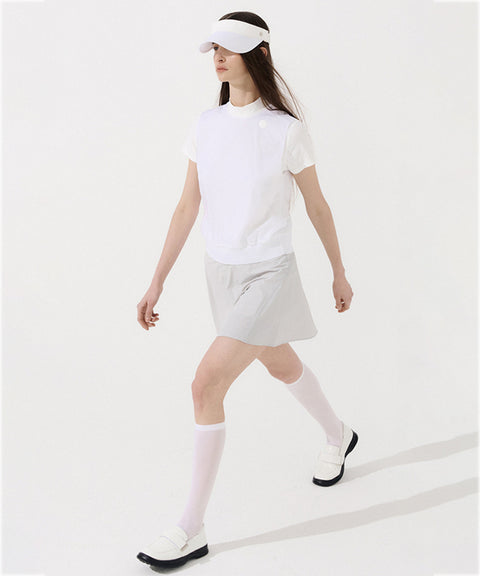 [Warehouse Sale] Anell Golf Cooling Layer Top- White