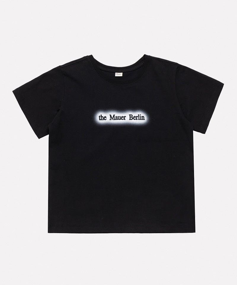 MAUER Edge Point Logo Crop Tee - 3 Colors