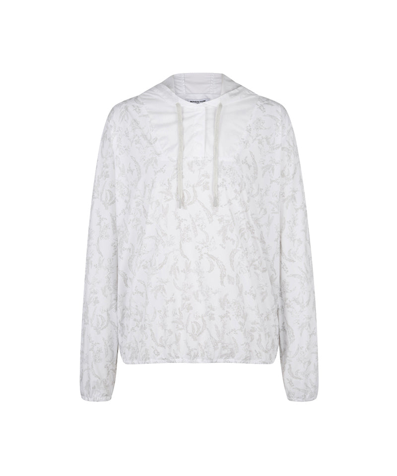Monday Flow In & Out Windbreaker - White