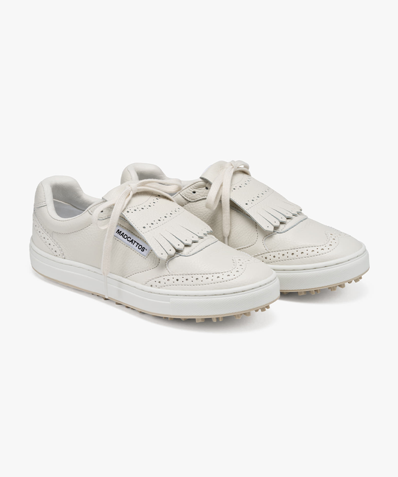 MCC Brogue Golf Sneaker - Off White