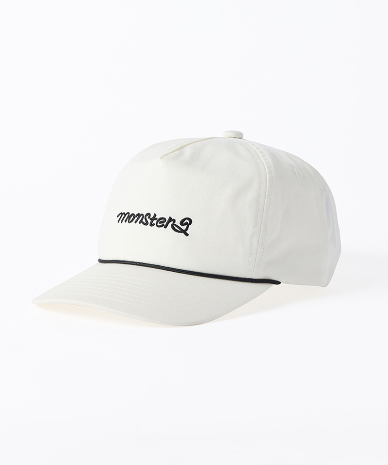 Monster G 5-Panel String Ball Cap - Ivory