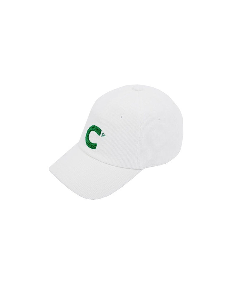 CREVE NINE: Corduroy Ball Cap - Ivory
