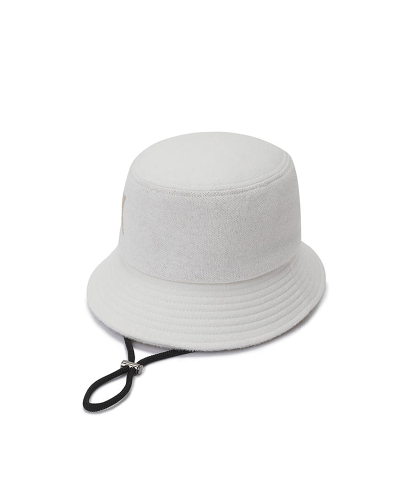 ANEW Golf: Jacquard Triple Logo Bucket Hat - White