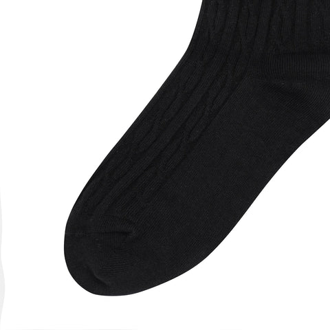 ANEW Golf Women Knitted Knee Socks - Black
