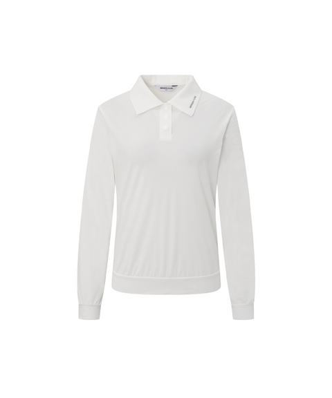 [Warehouse Sale] Monday Flow Aero Cool Long Sleeve Top - White