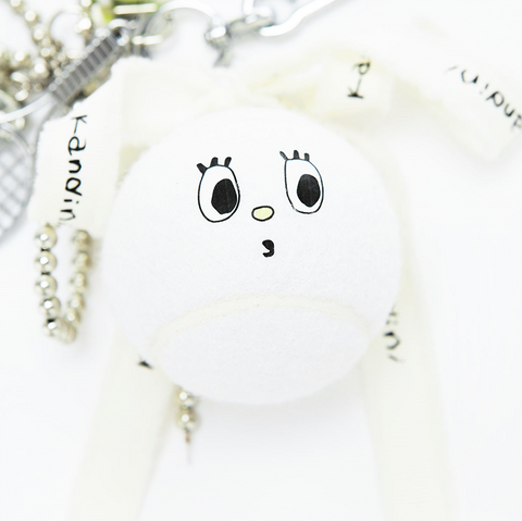 KANDINI Key Ring - White
