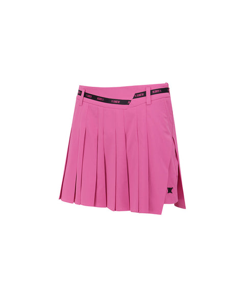 Anew Golf Women's SM Incision Pleated Half Pants - Hot Pink