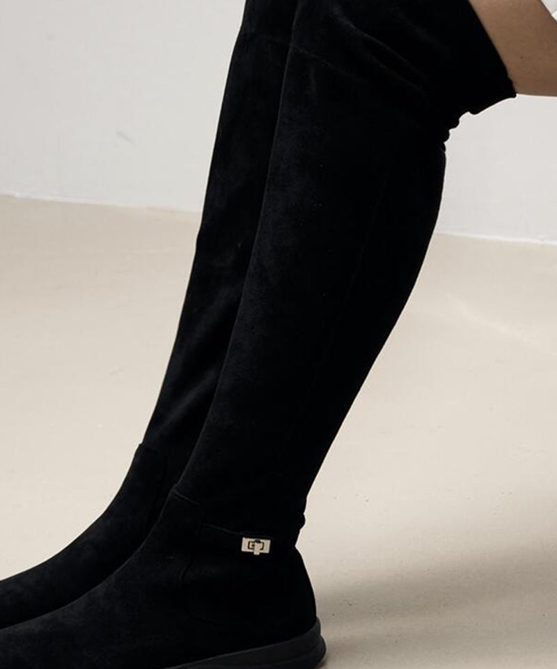 Anell Golf Ber Suede Golf Boots - Black