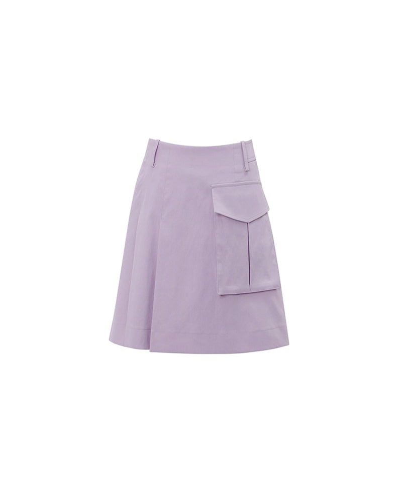 Monday Flow Pleated Skirt (Short) - Lavender