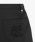 FAIRLIAR Two-Pocket Semi-A-Line Skirt - Black