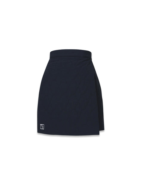 MACKY Golf: Padded Wrap Mini Skirt - Navy