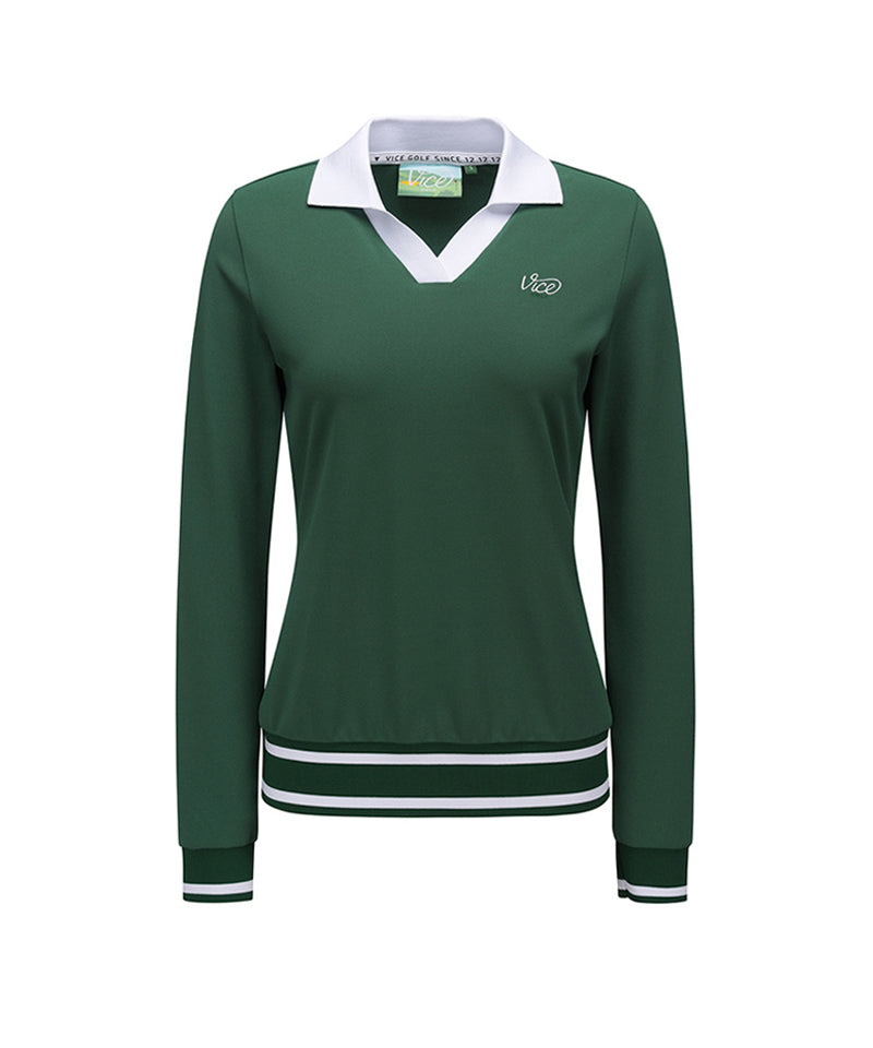 Vice Golf Atelier Women Essential  T-Shirt - D/Green