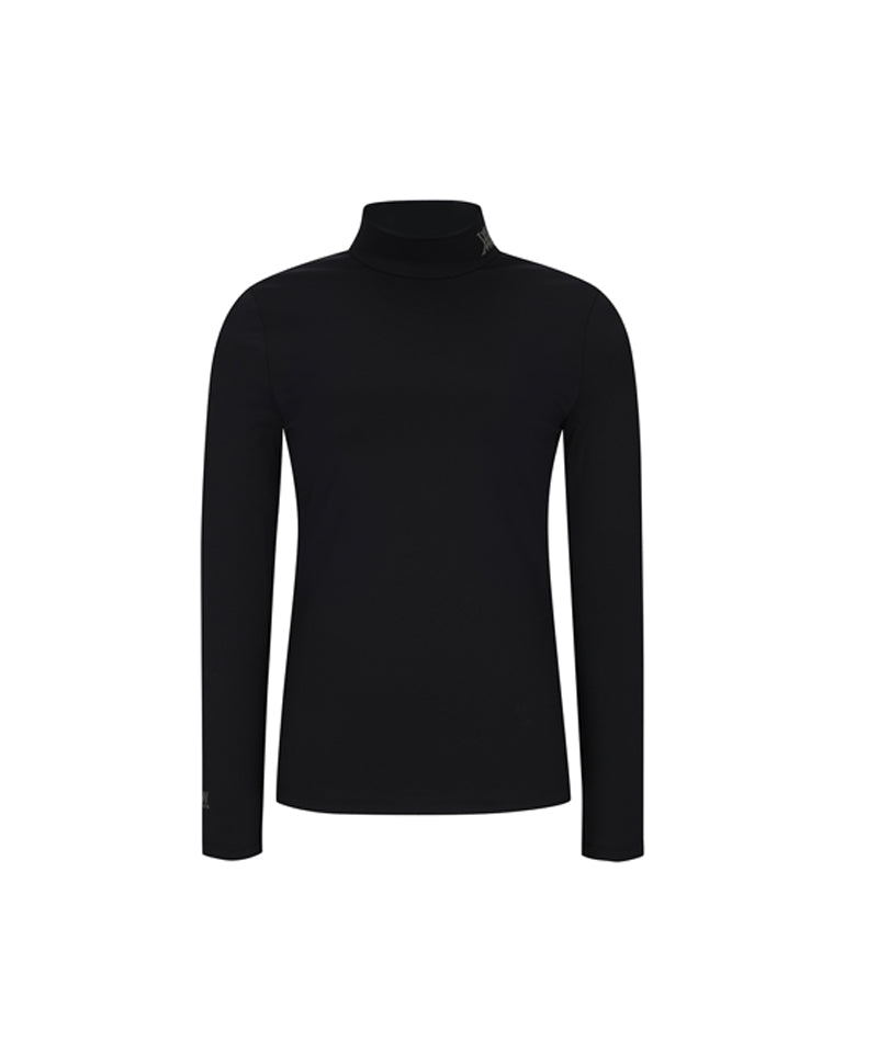 Women's Fall High Neck Baselayer - Black