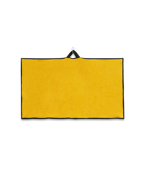 MACKY Golf: Signature Caddy Bag Towel - Yellow