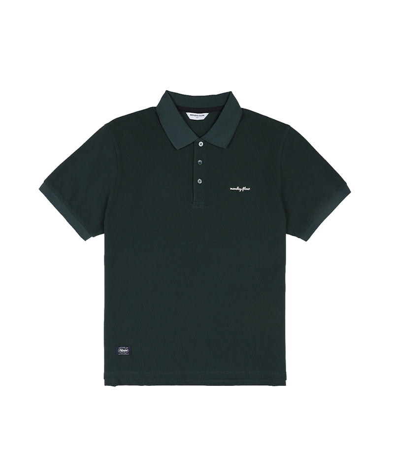 Monday Flow Men's Pique Top - Green