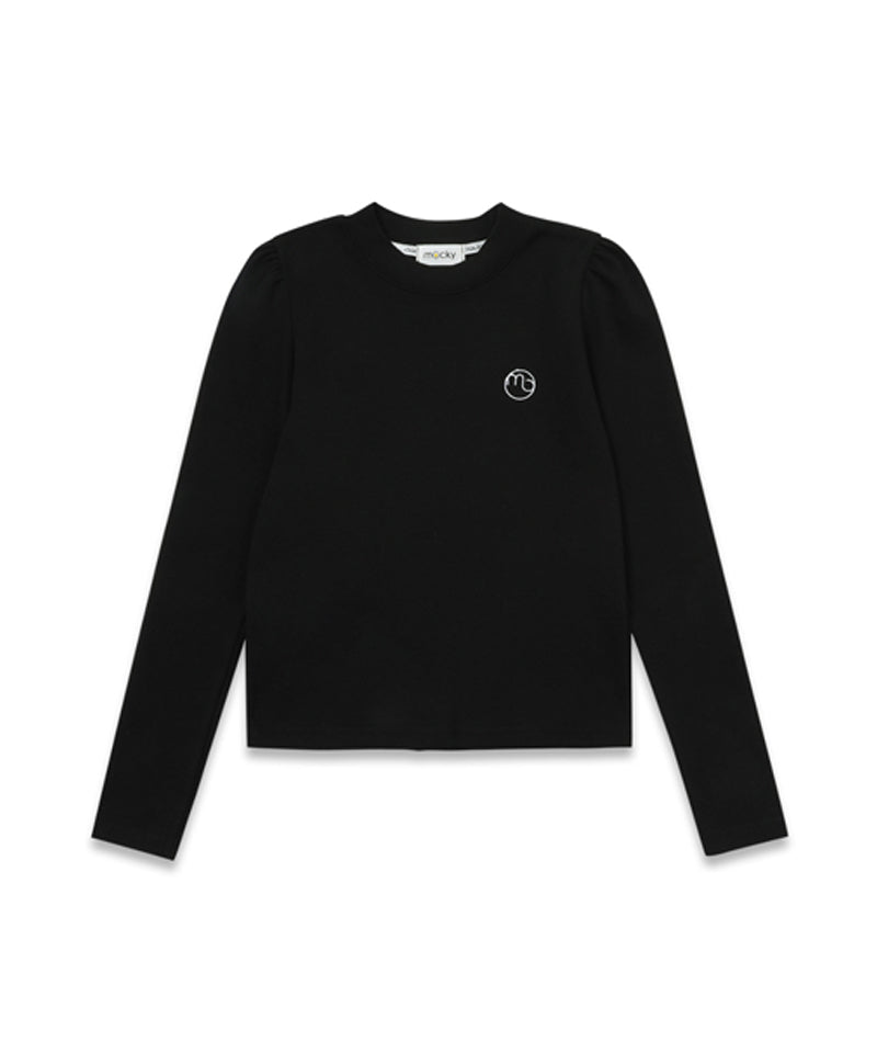 MACKY Golf: Charming Puff T-shirt - Black