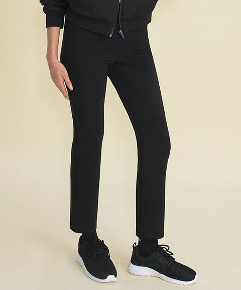 [Warehouse Sale] FORDI Fleece Straight Long Pants version 2 - Black