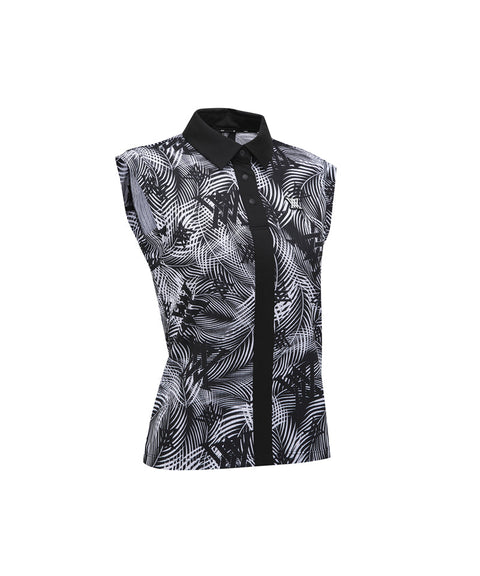 ANEW Golf Women's SM Collared Sleeveless - Black