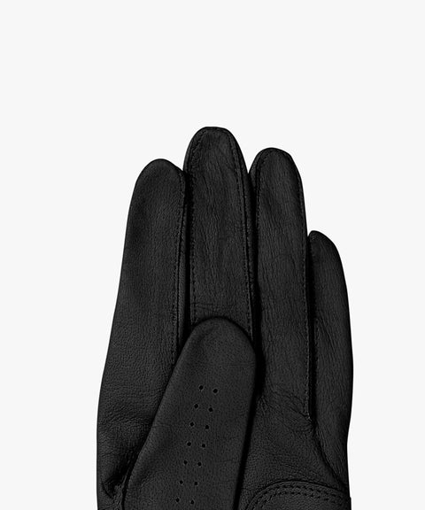 FAIRLIAR Colored Sheepskin Gloves - Black