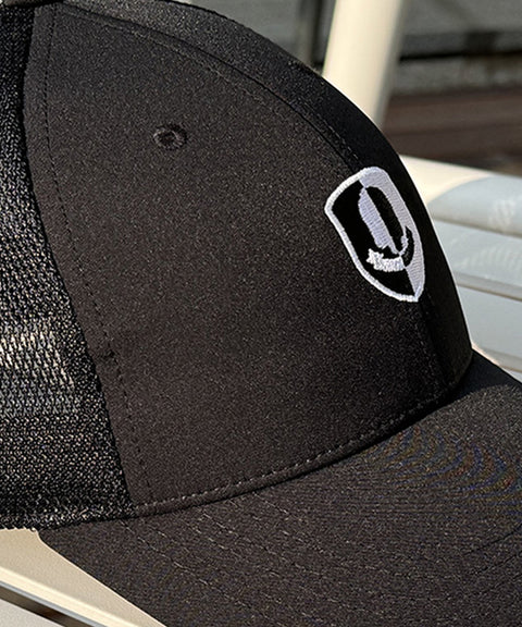 CHUCUCHU Wappen Mesh Ball Cap (Unisex) - Black