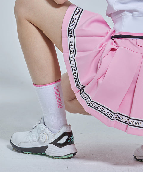 CHUCUCHU Back Logo Lip Socks - 2 Colors