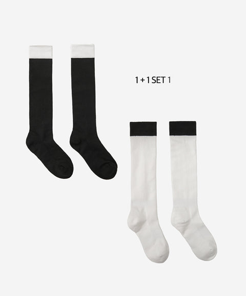 OBER Golf Basic Color Matching Socks SET