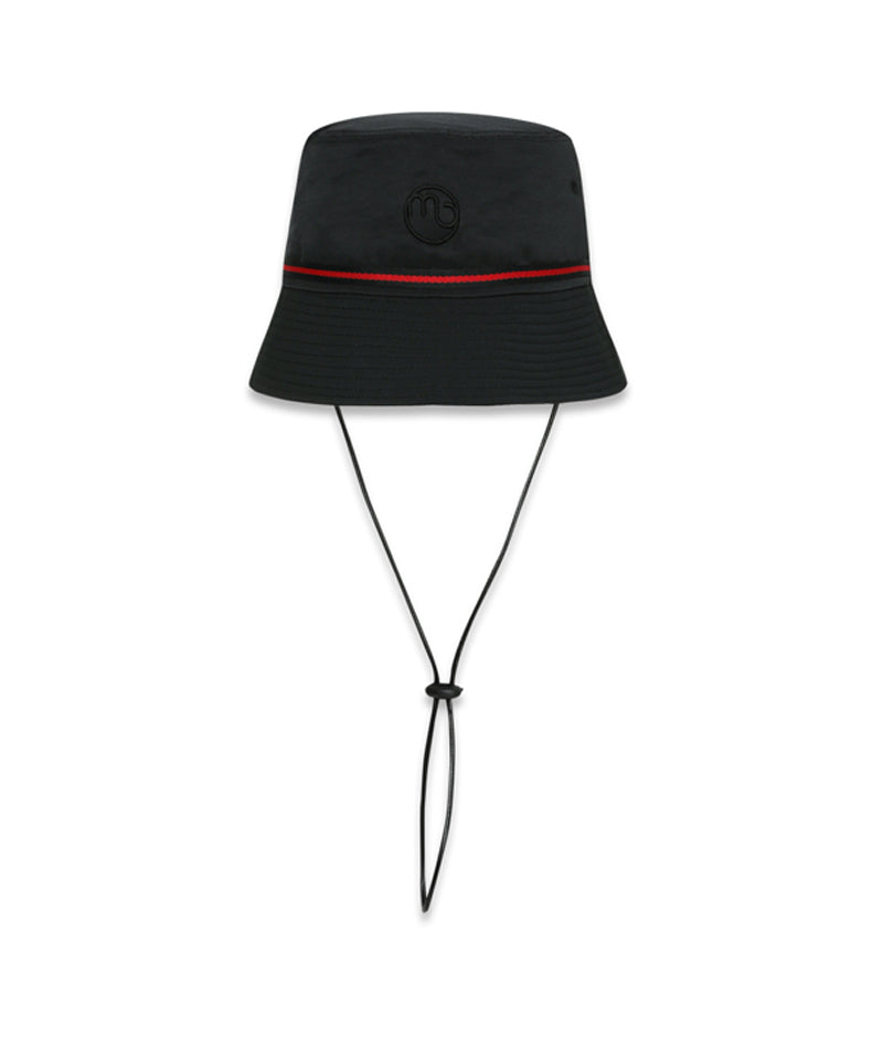 MACKY Golf: Line String Bucket Hat - Black