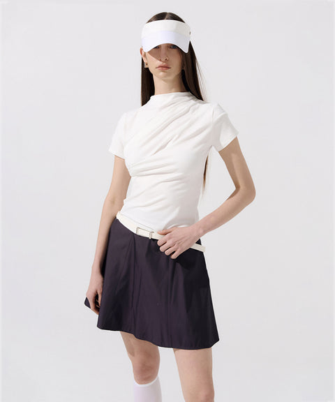 Anell Golf Lua Short Sleeves - White