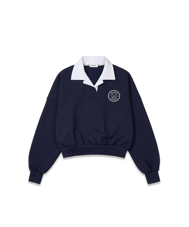 MACKY Golf: Macky Sports Sweatshirt - Navy