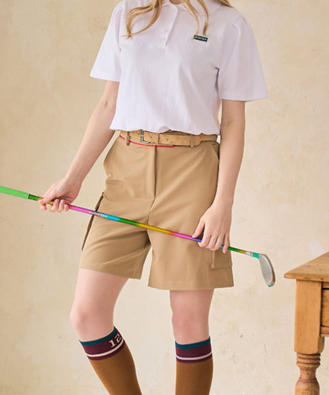 BENECIA 12 Cargo Shorts - Beige