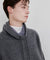 CHUCUCHU Men's Wide Neck Fleece Sweatshirt - Gray
