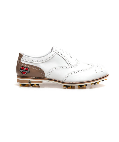 ALL CLASSIC Golf Normantic Noble Wingtip Classic Golf Shoes - Etoupe 2
