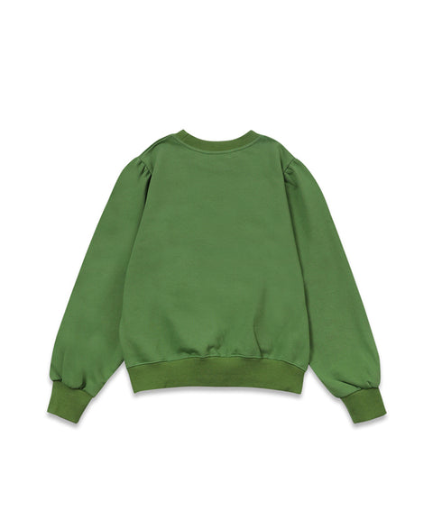 MACKY Golf: Flua Puff Sweatshirt - Green