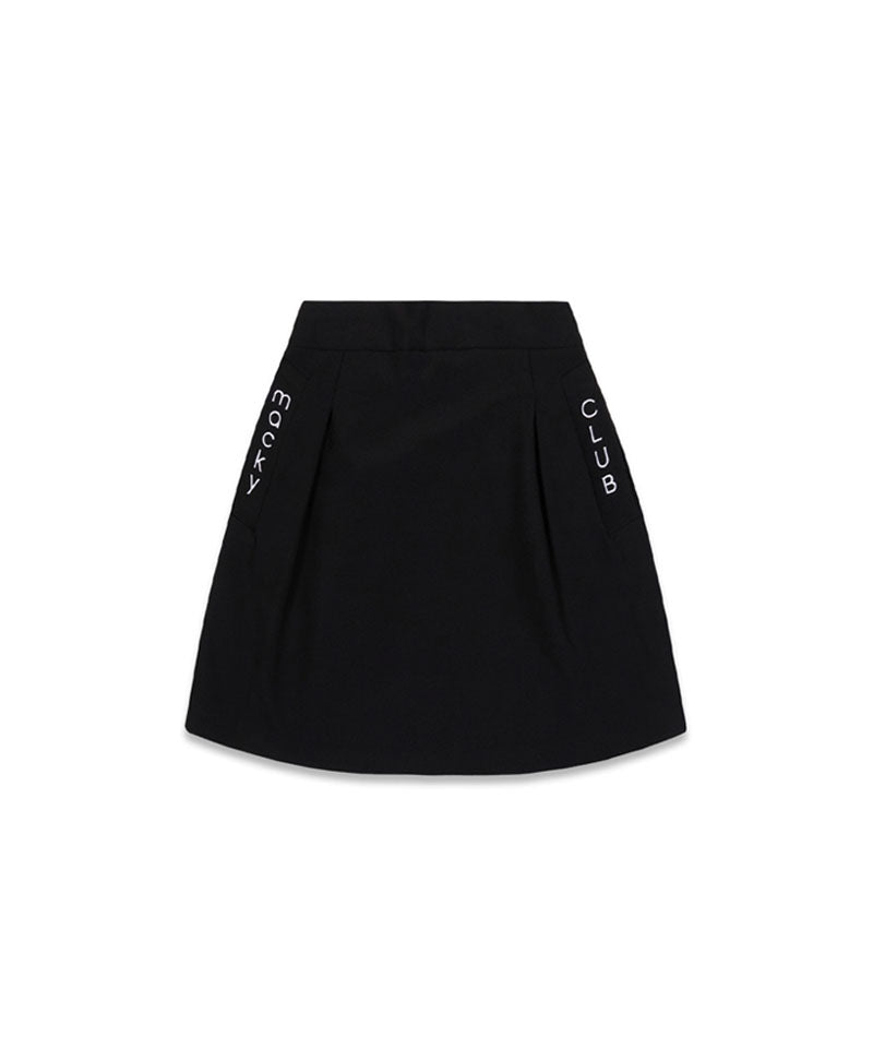 MACKY Golf: Mini Full-Line Skirt - Black