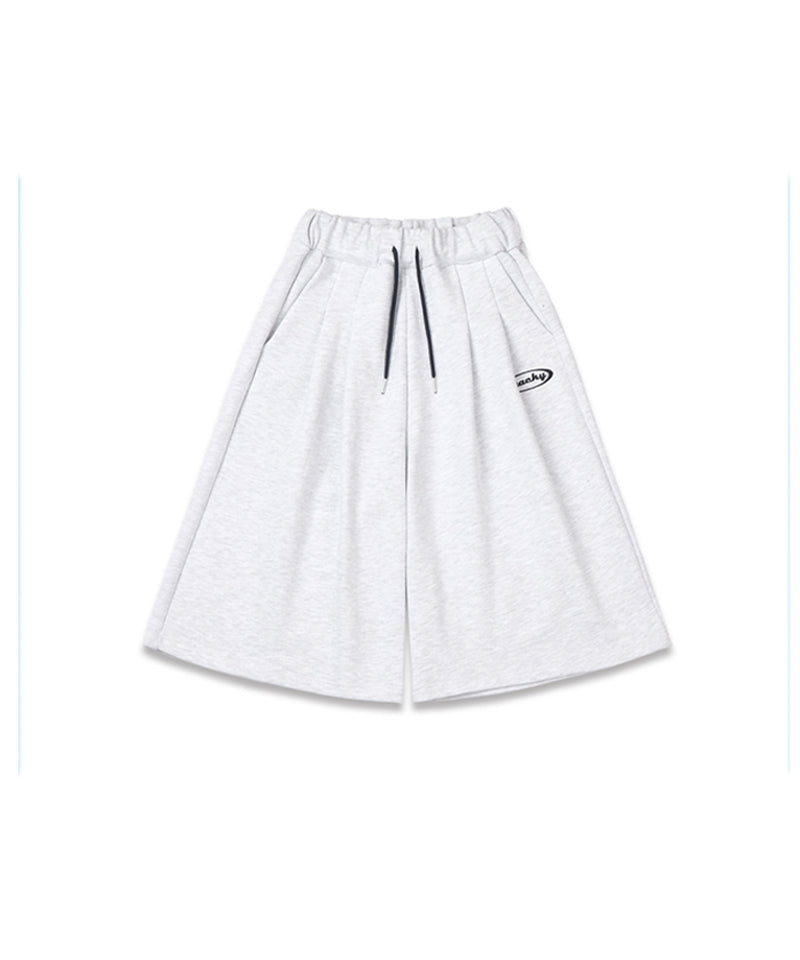 MACKY Golf: Rush Bermuda Sweatpants - Light Gray