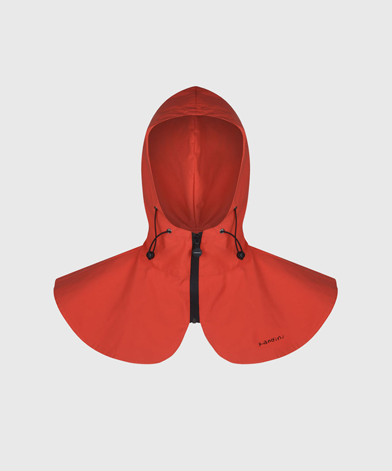 KANDINI Rain Hoodie Poncho - Orange