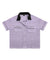 LE SONNET  Terry Bowling Shirt - Lavender