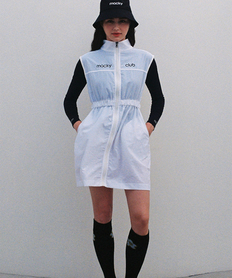 Top Rated MACKY Golf: Shine Zip-up Dress