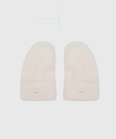 KANDINI Teddy Fleece Hand-Warmer - Ivory